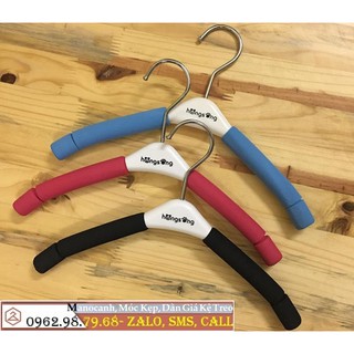 Móc Áo Nhựa Bọc Đệm 22 Chiếc Giá Sỉ