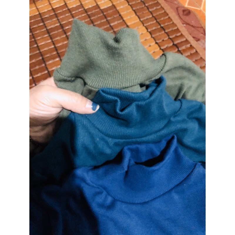 Áo len tăm cao cổ chất đẹp  cho nam  hàng siêu co dãn 50-80kg