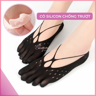 Tất Tập Yoga 5 Ngón Rời  Mùa Hè Mỏng Thoáng Khí Tất Năm Ngón Phong Cách Thời Trang Evasport
