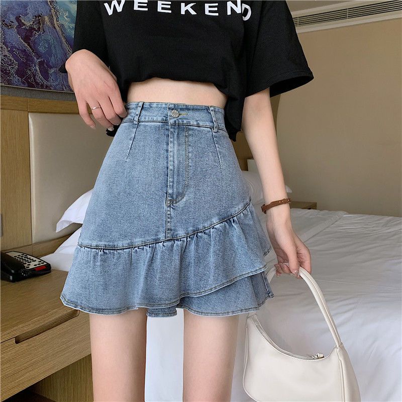 Áo Khoác Denim Dáng Ngắn Thời Trang Xuân Thu 2022 Mới Cho Nữ