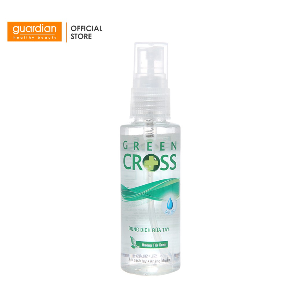 Dung Dịch Rửa Tay Hương Trà Xanh GREEN CROSS 70ml