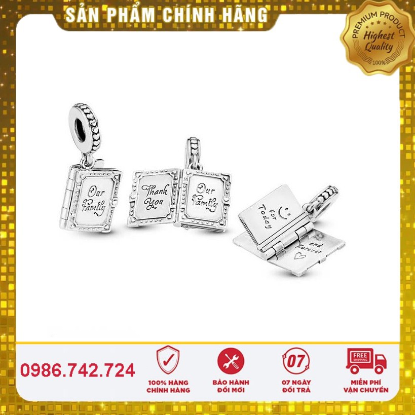 Charm bạc Pan chuẩn bạc S925 ALE Cao Cấp - Charm Bạc S925 ALE thích hợp để mix cho vòng bạc Pan - Mã sản phẩm DNJ127