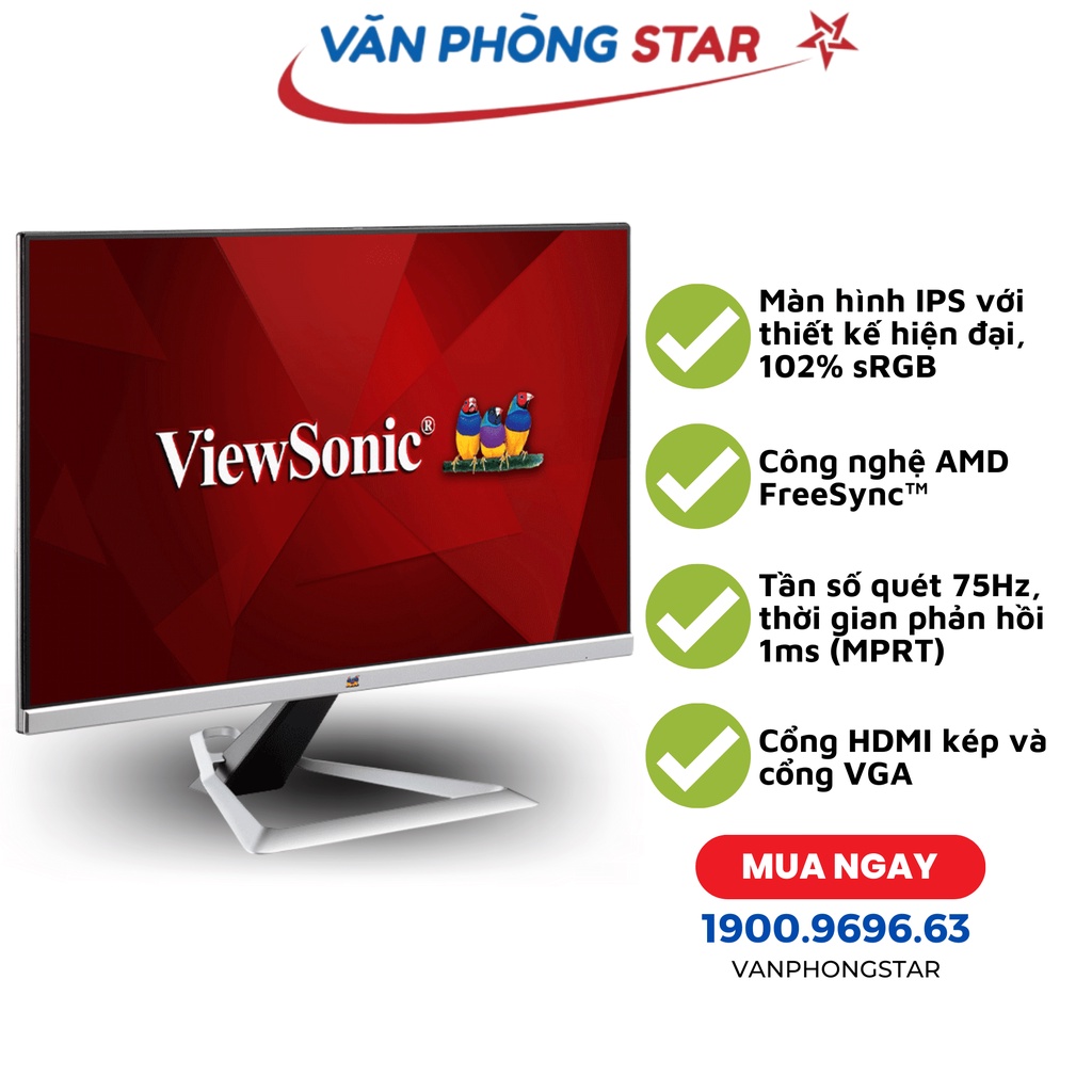 Màn hình Viewsonic VX2781-MH chính hãng