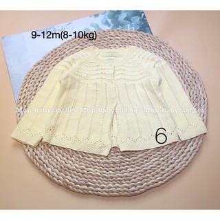 Áo khoác len size 12m (8-10kg)