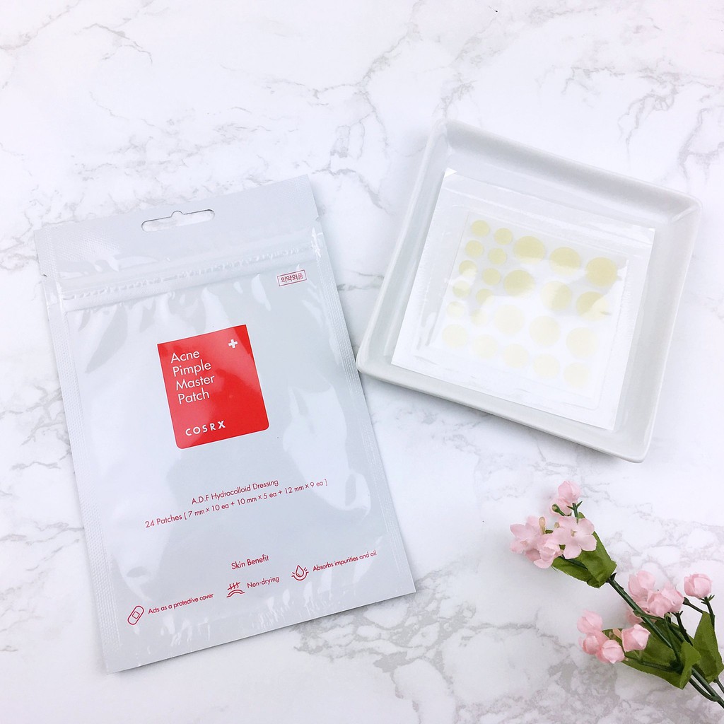 Miếng dán mụn Cosrx Acne Pimple Master Patch 24 miếng và Cosrx The Clear Pit Master Patch 18 miếng. | WebRaoVat - webraovat.net.vn