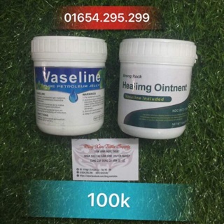 Vaserline dùng trong xăm hình và phun xăm thẩm mỹ