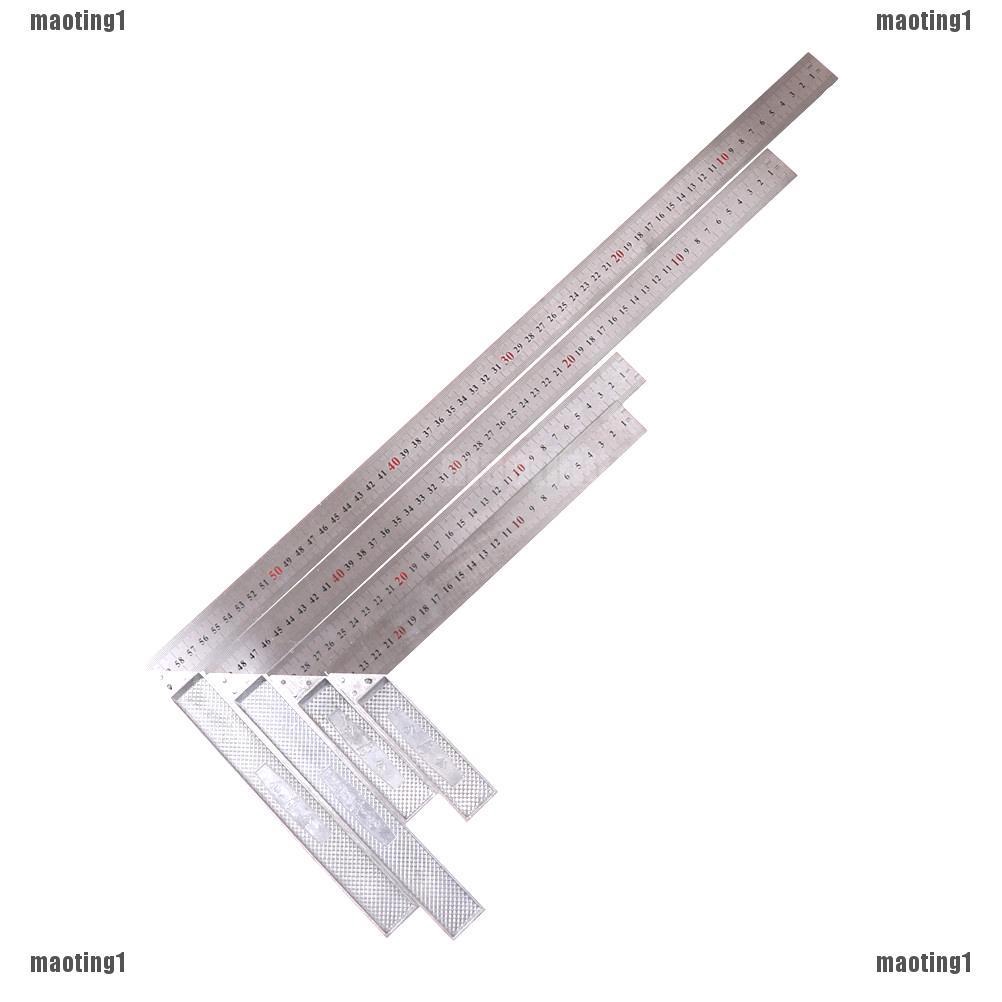 ❤Thước Đo Góc Vuông Bằng Thép Không Gỉ Cao Cấp