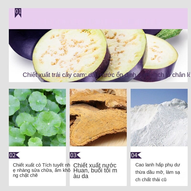 Mặt Nạ Bùn Cà Tím Làm Sạch Da Mặt | BigBuy360 - bigbuy360.vn