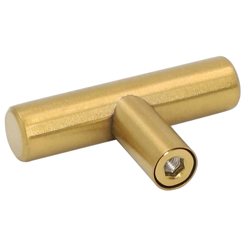 Set 20 Tay Nắm Cửa Dài 50mm Màu Vàng Cho Tủ Chạn / Ngăn Kéo Phòng Ngủ