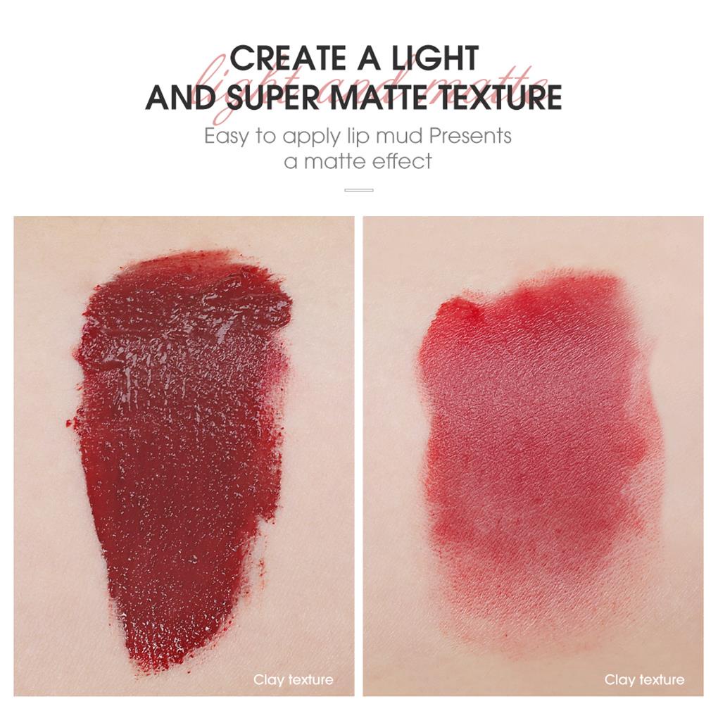 [Hàng mới về] Son lì chống thấm nước lâu trôi không dính cốc có thể làm má hồng chuyên dụng cho trang điểm