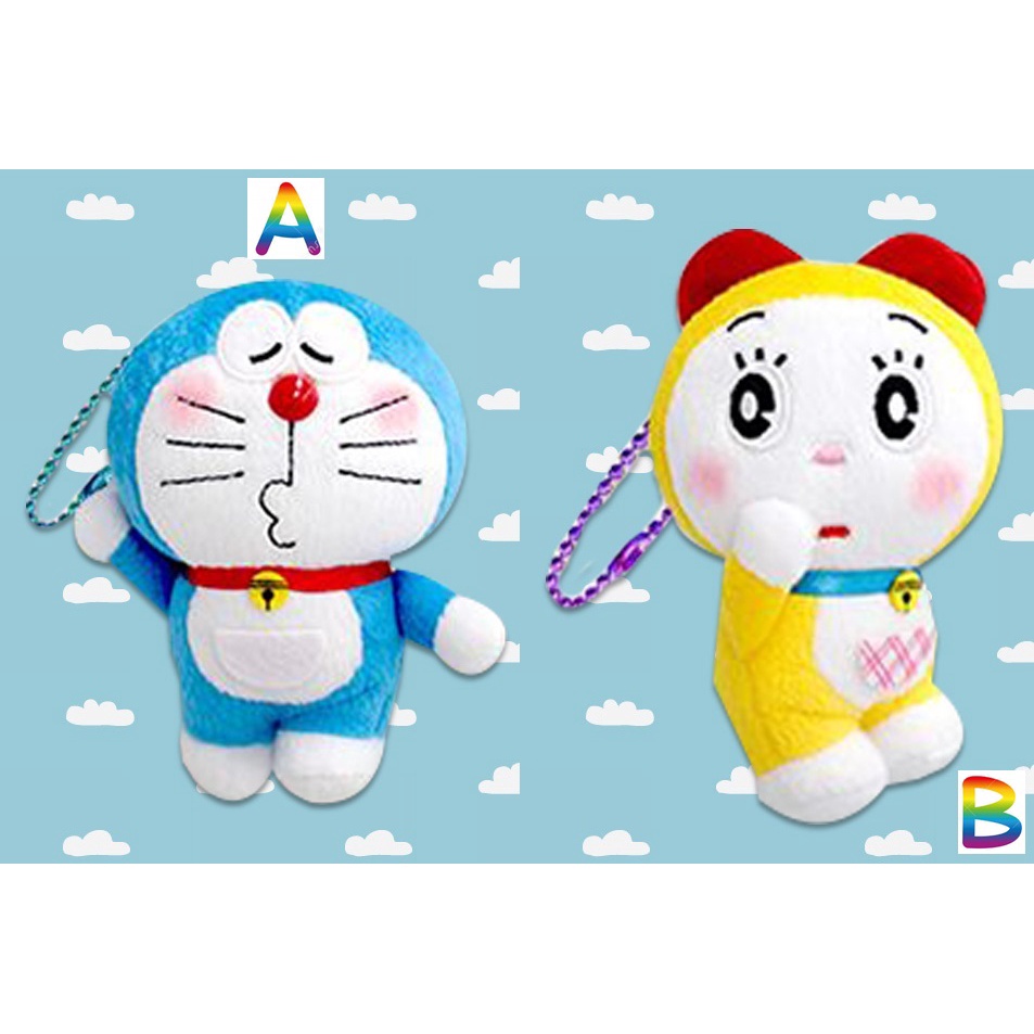 Doraemon Tạo Dáng Móc Khóa Chính Hãng Gấu Bông Nhật SK Japan Amuse Disney Authentic