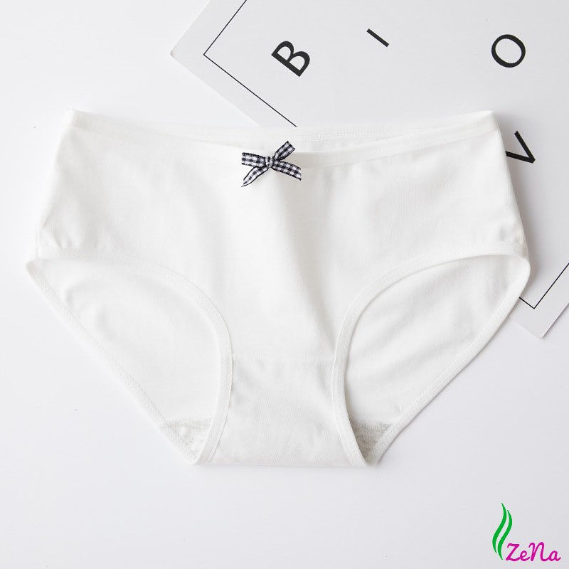Quần Lót Cotton Phối Nơ Mềm Mại ZE029 | BigBuy360 - bigbuy360.vn