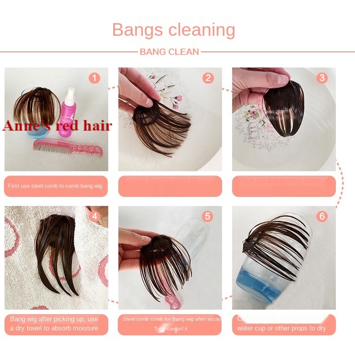 Bộ tóc giả nữ mái ngang thời trang