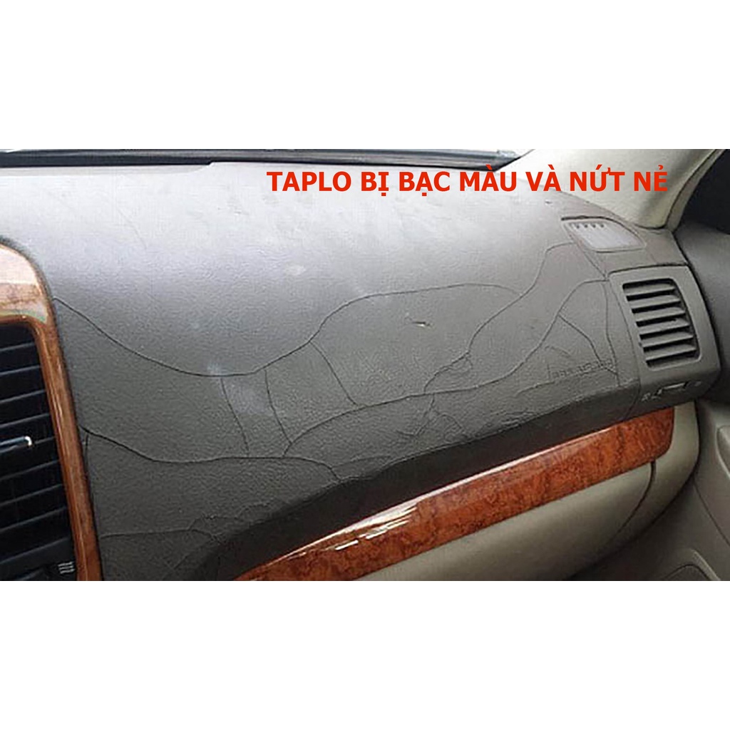 Thảm Taplo cao cấp xe Toyota Wigo 2019 chất liệu Nhung lông cừu hoặc Da Carbon