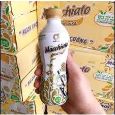 Trà sữa Macchiato không độ, đóng chai pha sẵn tiện dụng 268ml