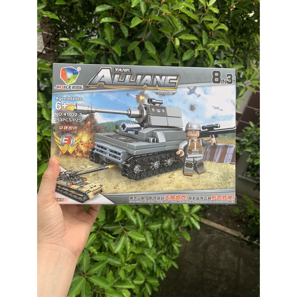 - Bộ Đồ Chơi Lắp Ráp Mô Hình Lego Xe Tăng,Lego Máy Bay, Lego Tàu Bay Chiến Đấu - Đồ Chơi Trí Tuệ Cho Bé