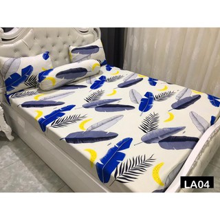 Bộ đrap thun lạnh hàn quốc mẫu lá 4 món