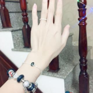 (CÓ FEEDBACK KH) Lắc tay hồ ly bạc 925
