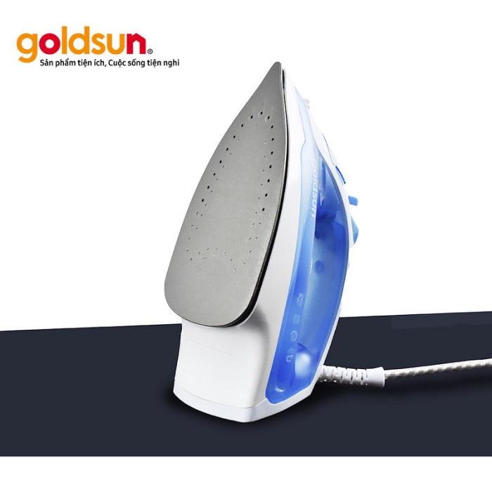 Bàn là hơi nước Goldsun GIR2303 - Chế độ là hơi, là khô tiện lợi, Bảo hành 12 tháng