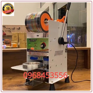 Máy dập nắp cốc, ép miệng ly tự động cuốn màng ET-B9