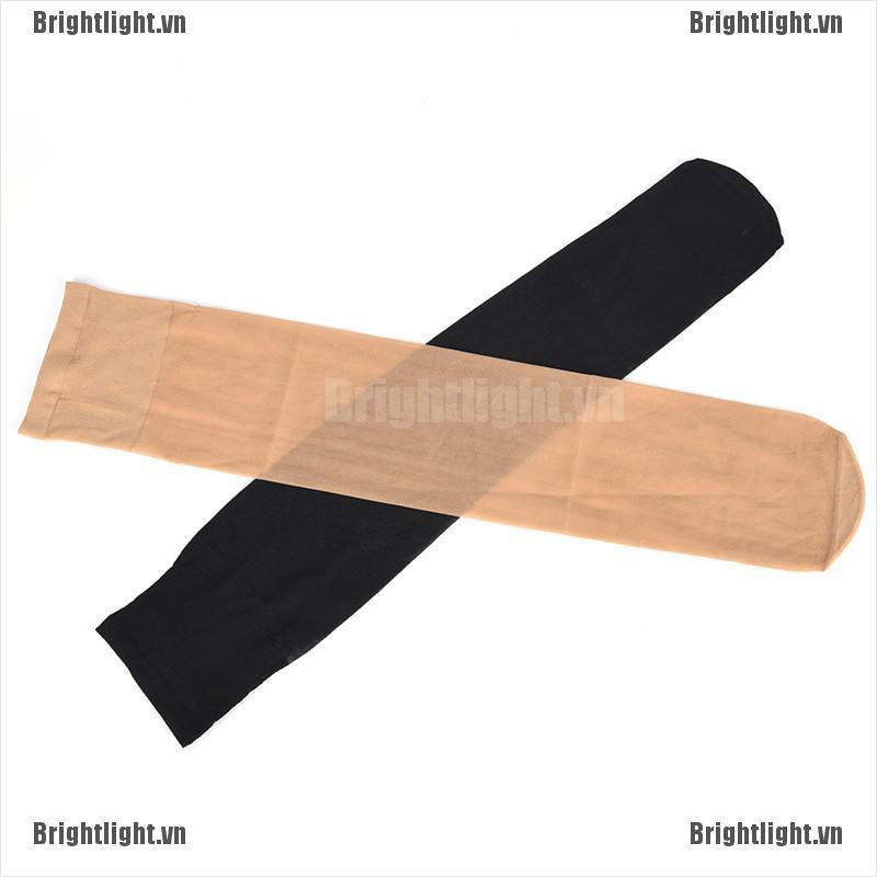 Set 10 Đôi Vớ Trong Suốt Dài Đến Gối Phối Ren Thời Trang Quyến Rũ Dành Cho Nữ