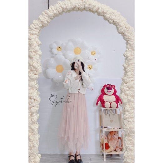 Set áo len công chúa