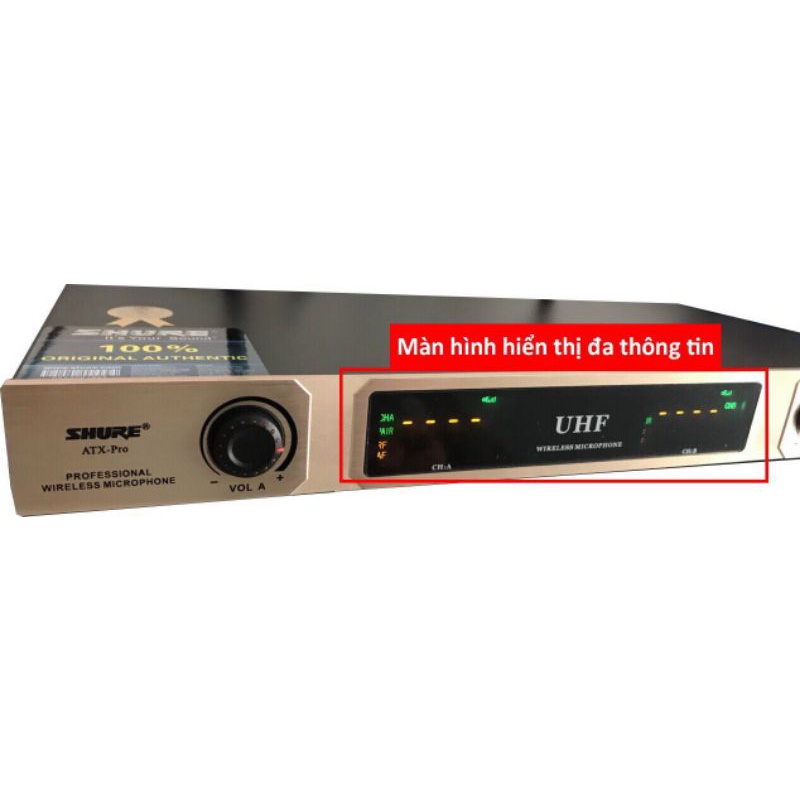MICRO SHURE ATX - PRO HỢP KIM CAO CẤP