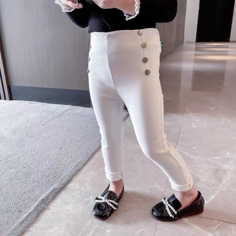 Quần bò kaki mẫu 8 cúc cho bé siêu sành điệu 8-22kg