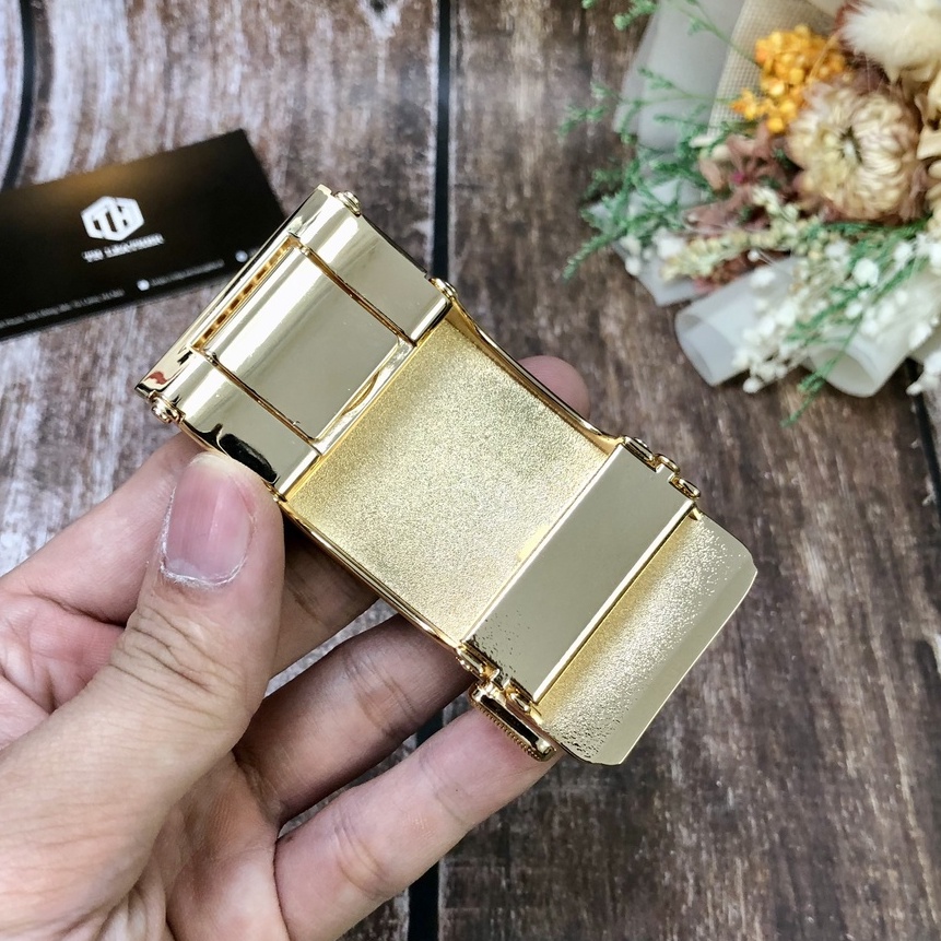 Đầu Khóa Thắt Lưng Nam Khóa Tự Động, Mặt Dây Nịt Khóa Tỳ Hợp Kim 3.5 cm Logo Xe