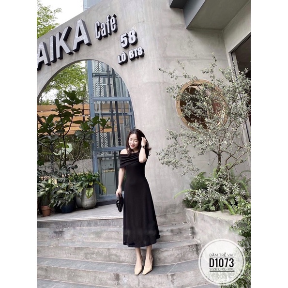 Đầm trễ vai D1073