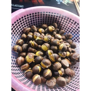 1kg hạt dẻ rang/ hấp, cơm vàng ngọt, bở, ăn là ghiền
