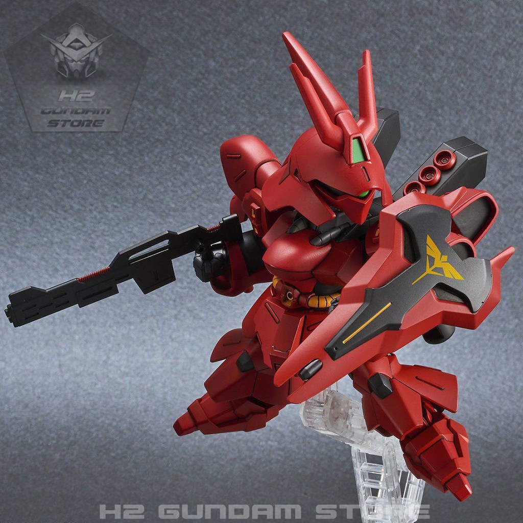 Mô hình Bandai SD Gundam EX-Standard Sazabi (Gundam Model Kits)