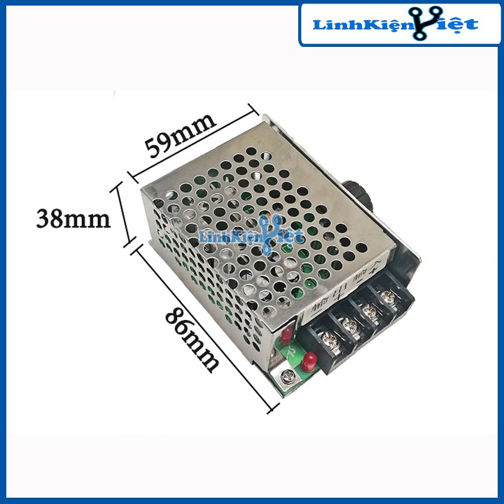 MODULE Băm Xung PWM V3 9VDC-60VDC 1200W 20A 15KHZ