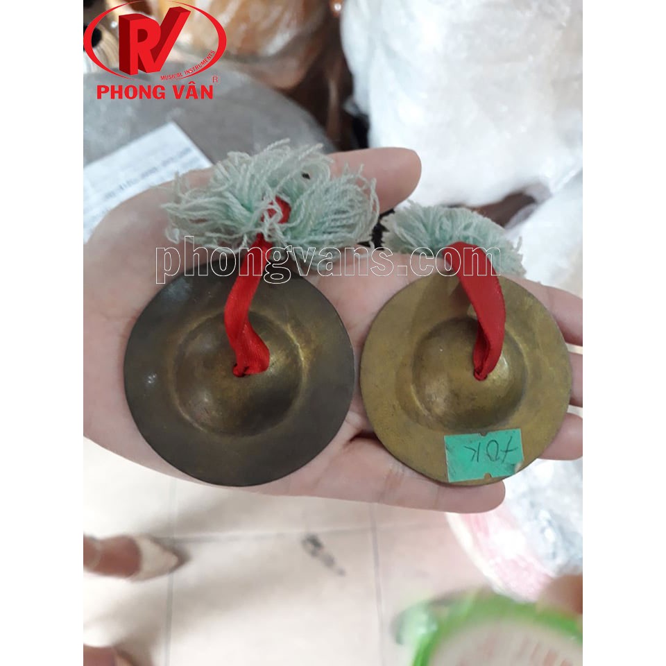 Chũm chọe đồng 6cm