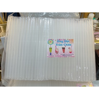 Ống hút nhựa trong đầu nhọn phi 6 - phi 8 - phi 12