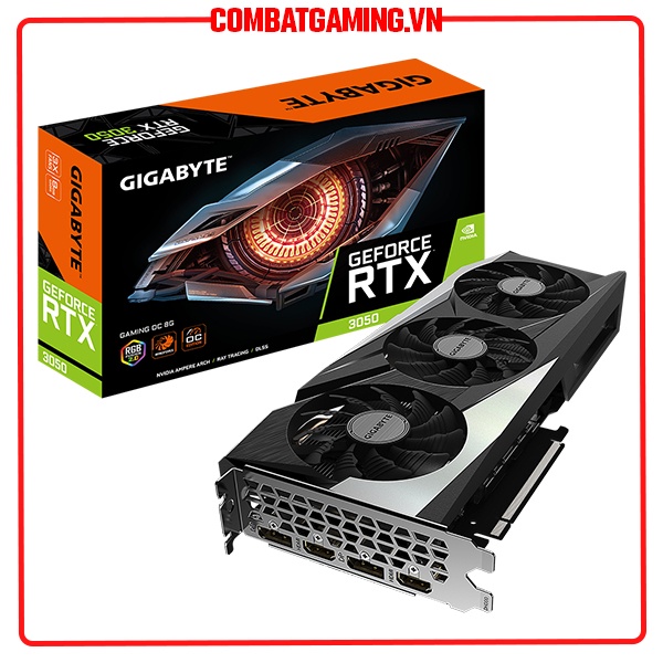 Card Màn Hình GIGABYTE RTX 3050 GAMING OC 8GB GDDR6