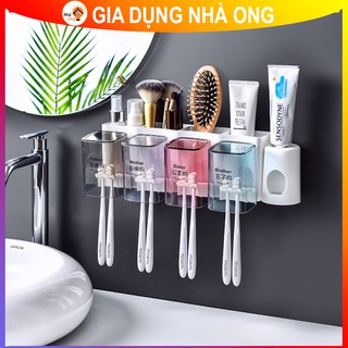 [SIÊU RẺ] BỘ NHẢ KEM ĐÁNH RĂNG TỰ ĐỘNG KÈM CỐC - Loại II
