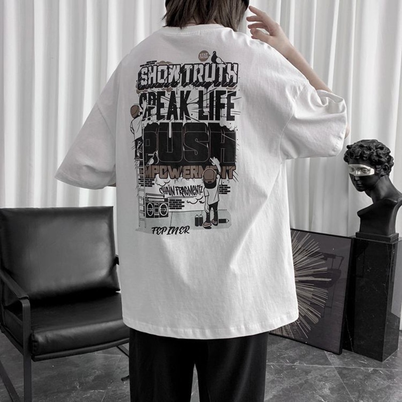 Áo thun tay lỡ in hình Show Truth CoolZ  áo phông tay lỡ Unisex nam nữ Cotton oversize form rộng CZ104