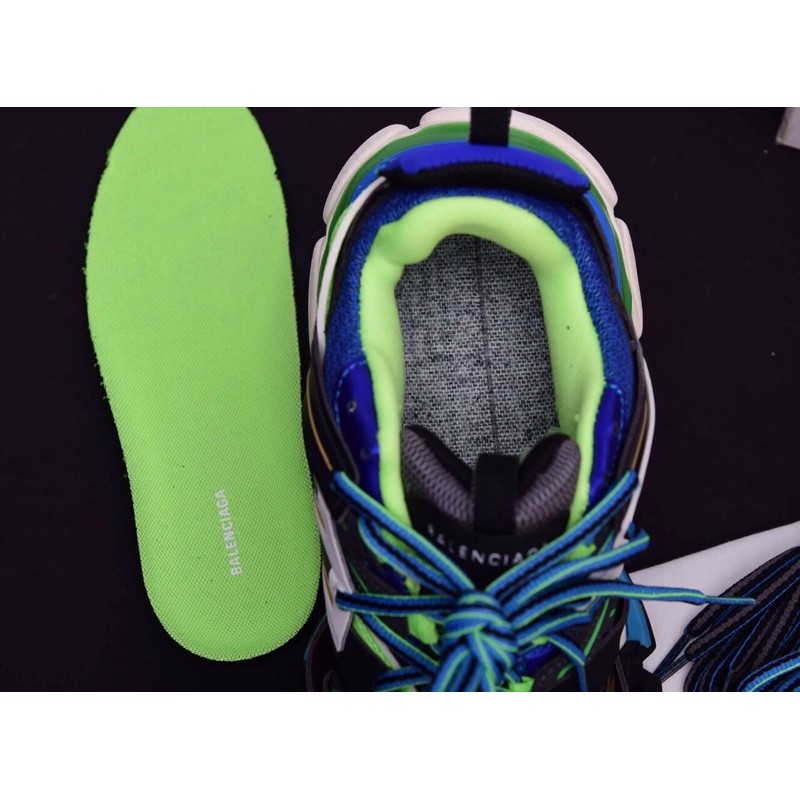 Giày thể thao Balen track 3.0 xanh đen (ảnh chụp thật tại shop, đủ phụ kiện)