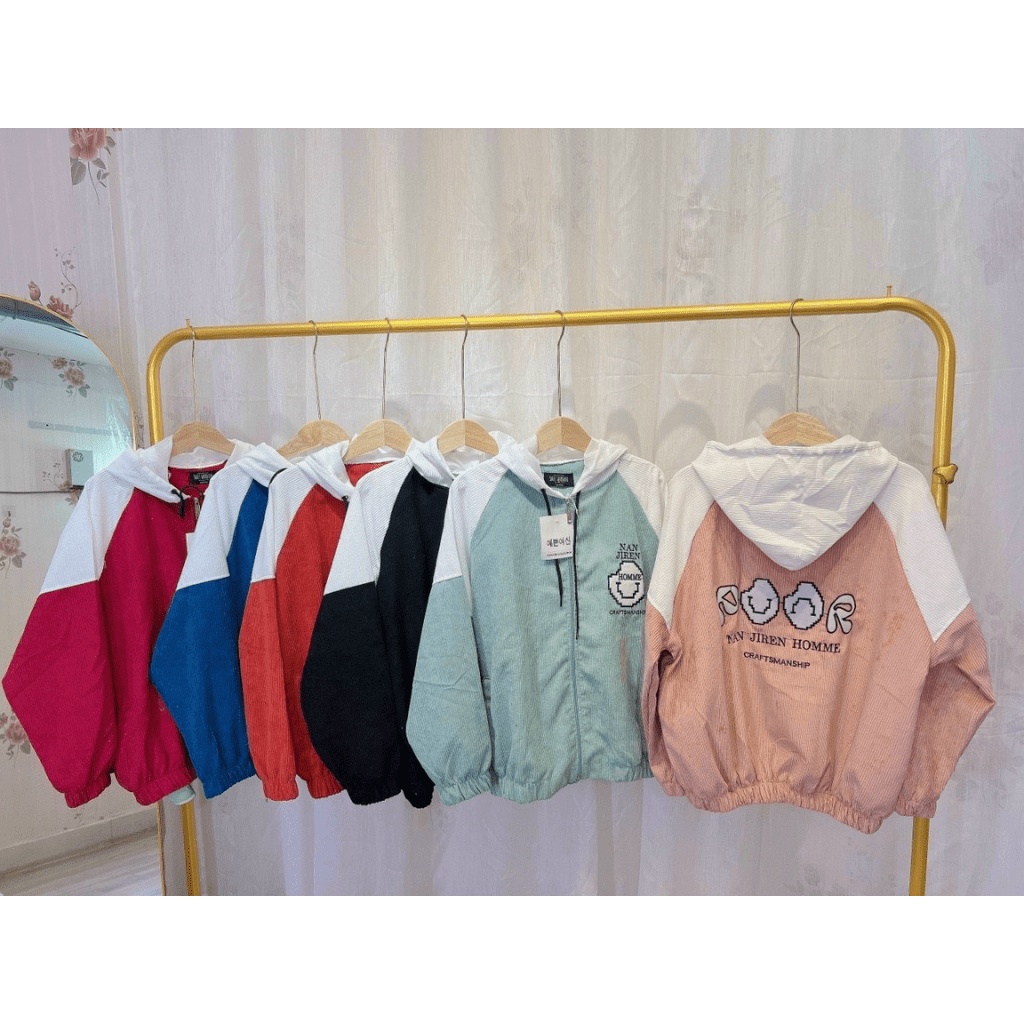 (HCM) ÁO KHOÁC NHUNG TĂM CÓ NÓN THỜI TRANG NỮ TÍNH - SIÊU XỊN , CHẤT NHUNG CỰC TỐT FORM ÁO RỘNG TÔN DÁNG CHO CÁC BẠN TRẺ