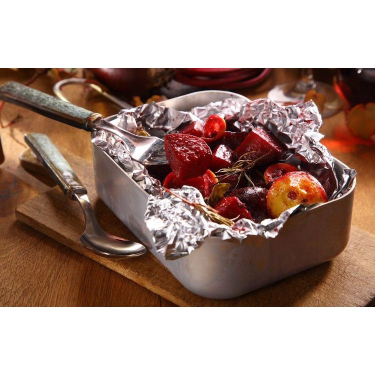 Giấy bạc nướng đồ ăn, giấy bọc thực phẩm đa năng an toàn ( 5m x 30cm)