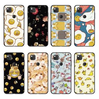 Ốp Điện Thoại TPU Mềm In Mặt Cười Hoạt Hình Cho Google Pixel 3A XL / Pixel 4 XL / Pixel 4A