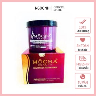 Kem ủ tóc bơ đào mocha
