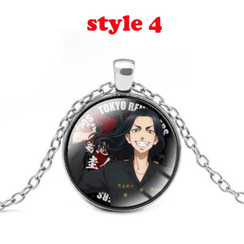 Vòng cổ Mặt Kính Hoạt Hình Tokyo Ghoul Revengers Hanemiya Kazutora Manjirou Sano