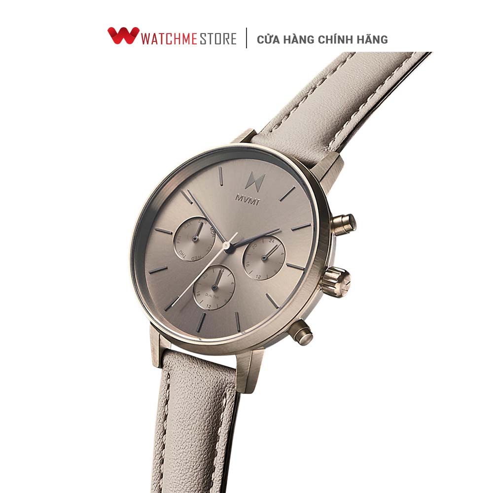 [ ĐẶC BIỆT 18-29.07 - VOUCHER 10%] - Đồng hồ Nữ MVMT dây da 38mm - D-FC01-TITA