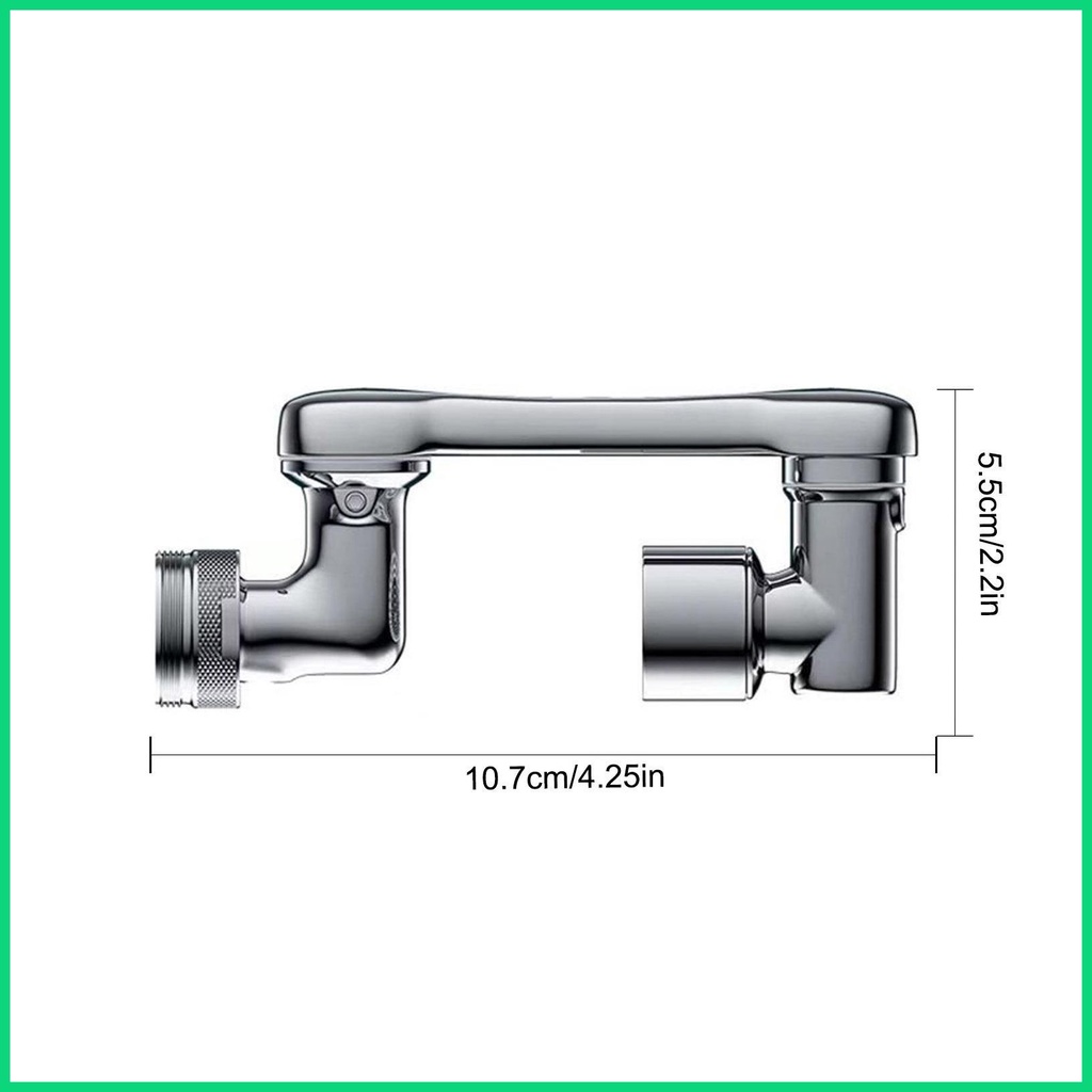 Đầu Lọc Gắn Vòi Nước Xoay 1080 Độ Xoay Được