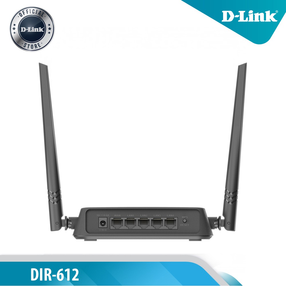 D-LINK DIR-612 Bộ phát Wi-fi N 300Mbps
