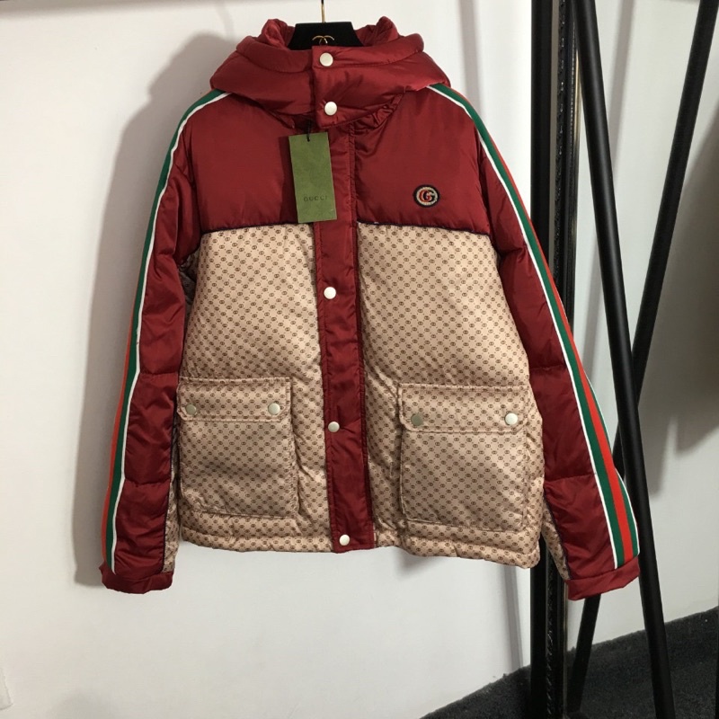 Áo khoác phao béo mùa đông siêu ấm cho nữ thương hiệu Gucci GC cao cấp