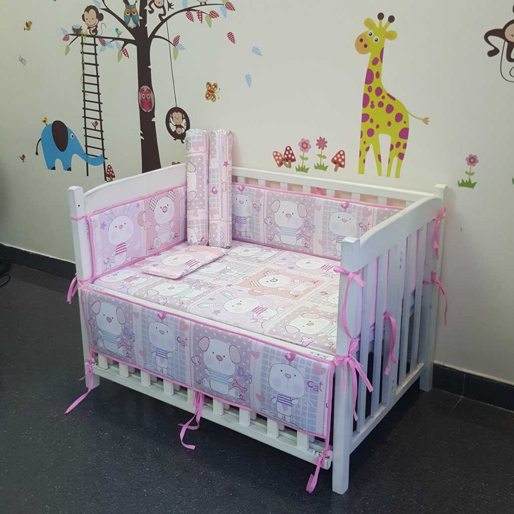 Quây và ga cho cũi có đủ size