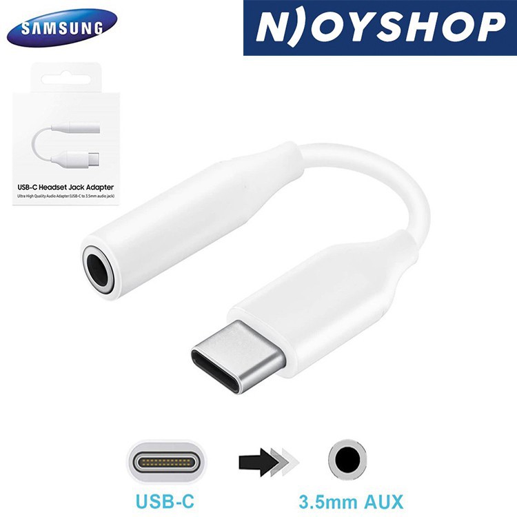 JACK CHUYỂN TAI NGHE TYPE C SANG 3.5MM CHÍNH HÃNG SAMSUNG